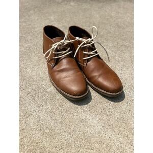Arizona Jeans Co. Shoes Men‎ Size 9 AZ Sargent Chukka Boot Brown Faux Leather
